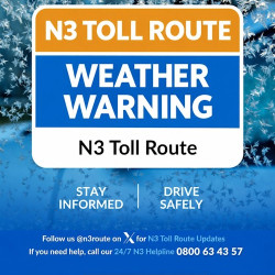 N3 Toll Route Weather Warning