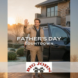 If your dad is the Office Boss*, Big John Clothing Co has you covered