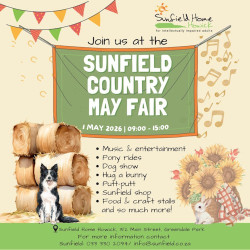 Dog show, food, music, putt putt & shopping... Sunfield Country May Fair - 1 May 2026