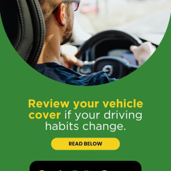 Review vehicle cover if driving habits change - Cooke Fuller Group