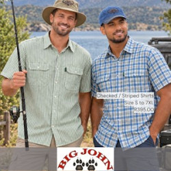 Menswear built for comfort, style and adventure at Big John Clothing Company