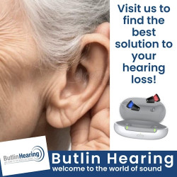 Hearing less? Butlin Hearing welcomes you to the world of sound!
