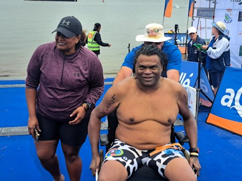 Ubo Munian and his wife Bash
