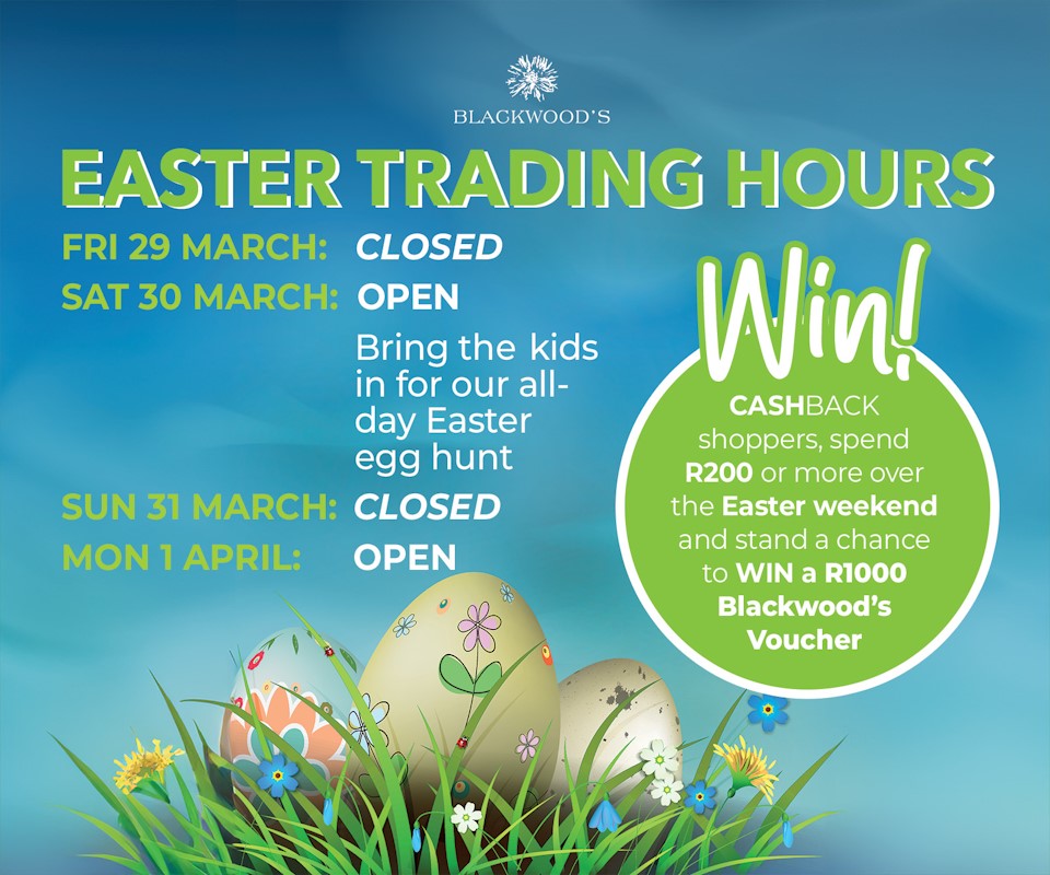blackwoods trading hours