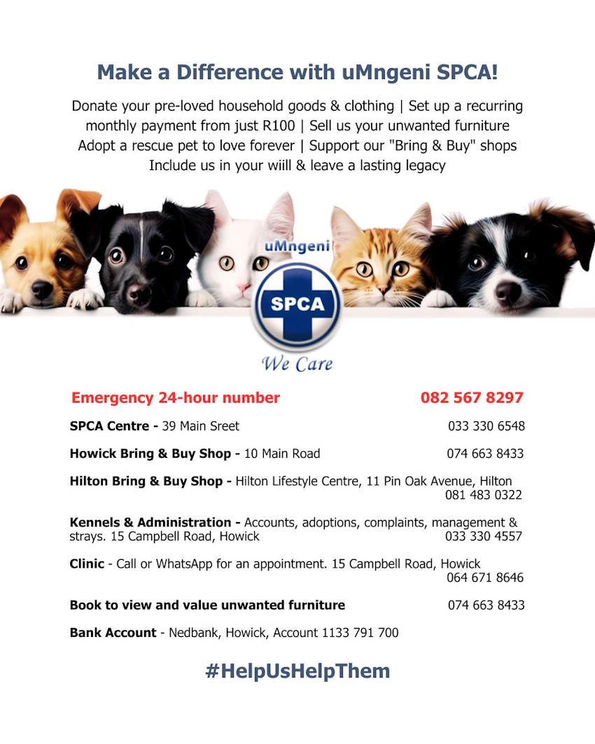Contact details SPCA 4