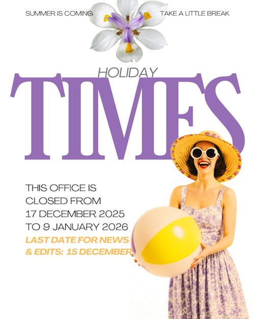 Howick Holiday times cover
