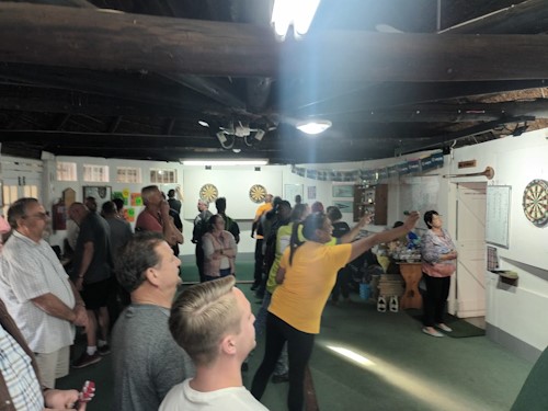 Darts Comp Umgeni Waterfall Bowls Club sports clun howick