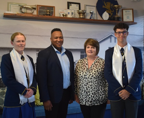 HOWICK HIGH GUEST OF HONOUR SANDILE MNIKATHI