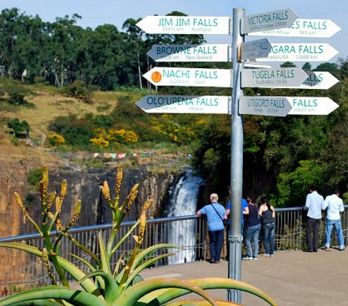 Howick Falls Sign