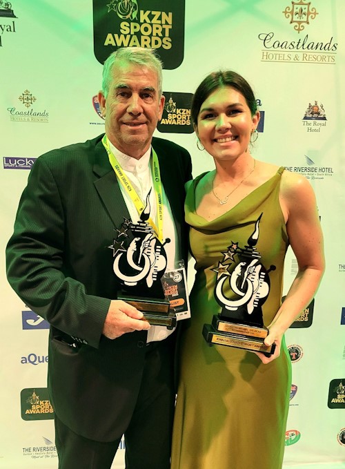 Wayne Riddin and Alani Ferreira
