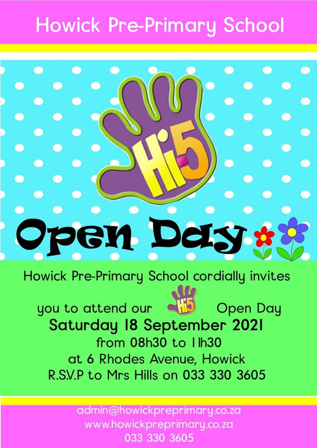 howick pre primary