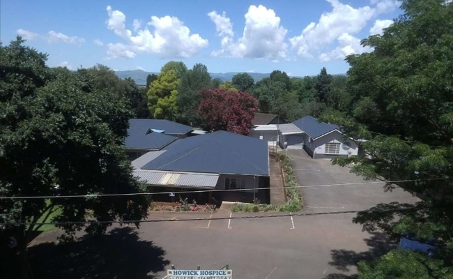 Howick hospice arial view