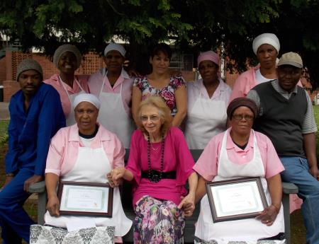 Hostel Staff Farewell 2014 TP Nene C Thompson SV Sibiya 1 y