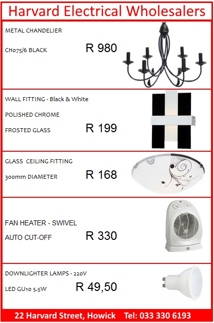 harvard electrical wholesalers may 2016