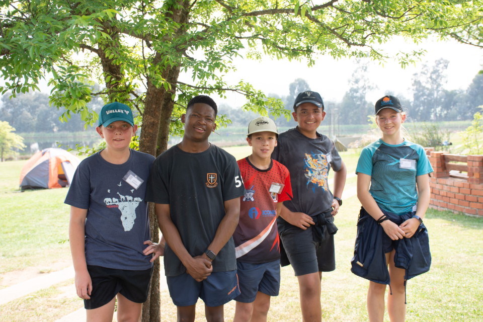 Mixed School team tie third place