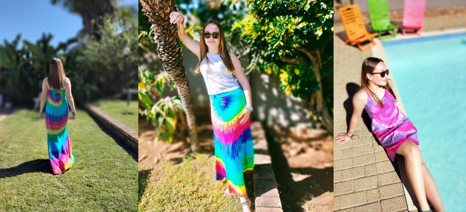 mushka summer tie dye range