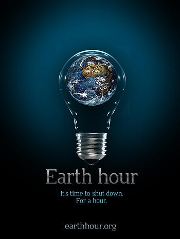 earth hour bulb