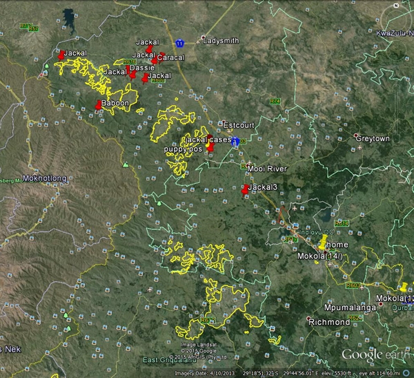 rabies map