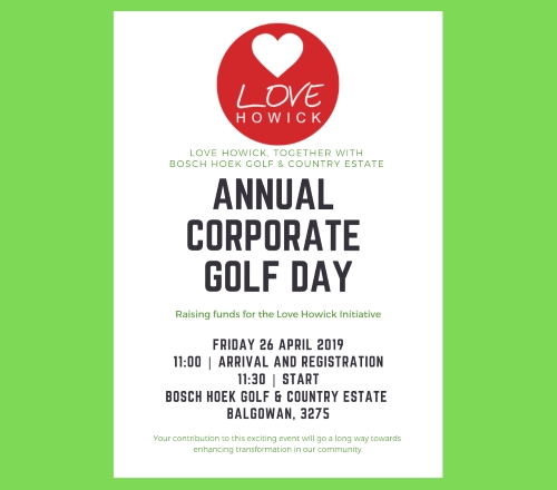 love howick annual corporate gold day