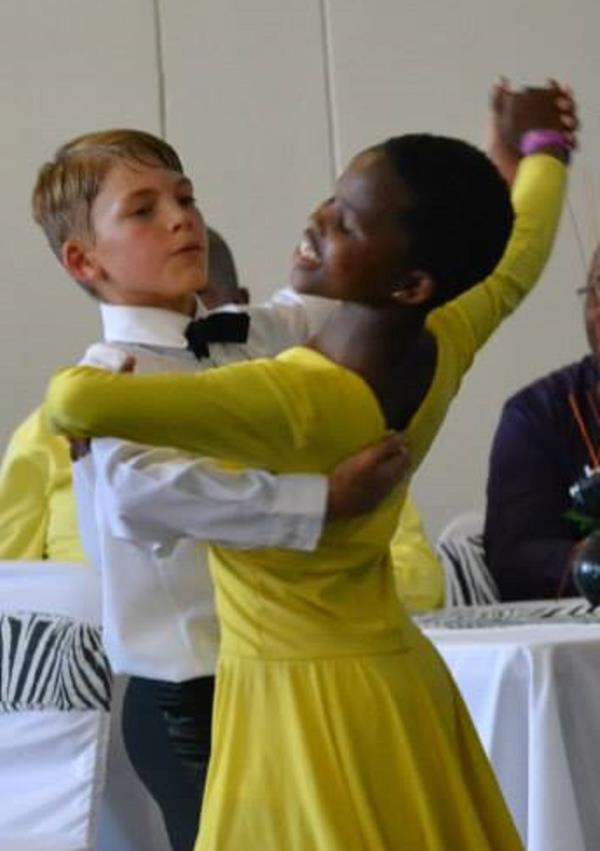 Jordan Fourie Sne Nzimande Grade 8 1st place in standard and latin ballroom at KZN World Dance Trials on 25 April 2015 5
