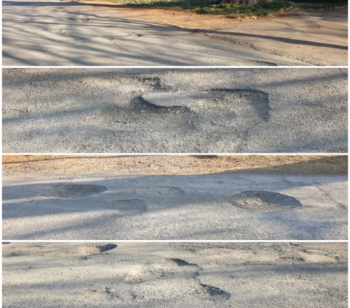 potholes